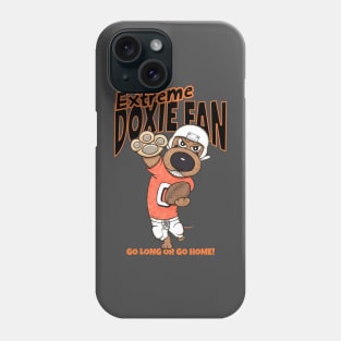 Funny Cute Doxie Dachshund Dog Football Phone Case