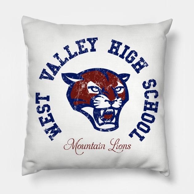 West Valley High School Pillow by MikesTeez