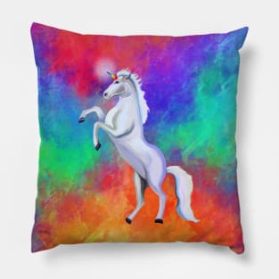 Unicorn Rainbow Dreams Pillow