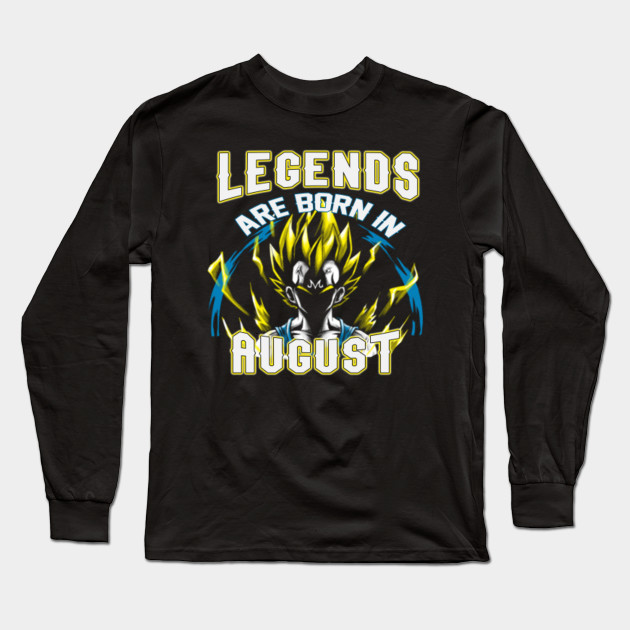 Dragon Ball Legend Are Born In August Dragon Ball Long Sleeve