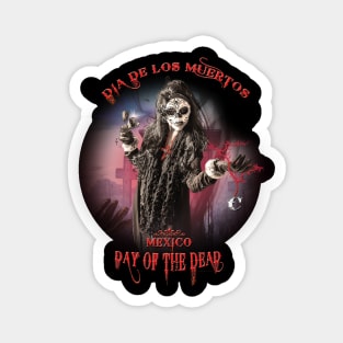 Day Of The Dead Dia Los Muertos Magnet