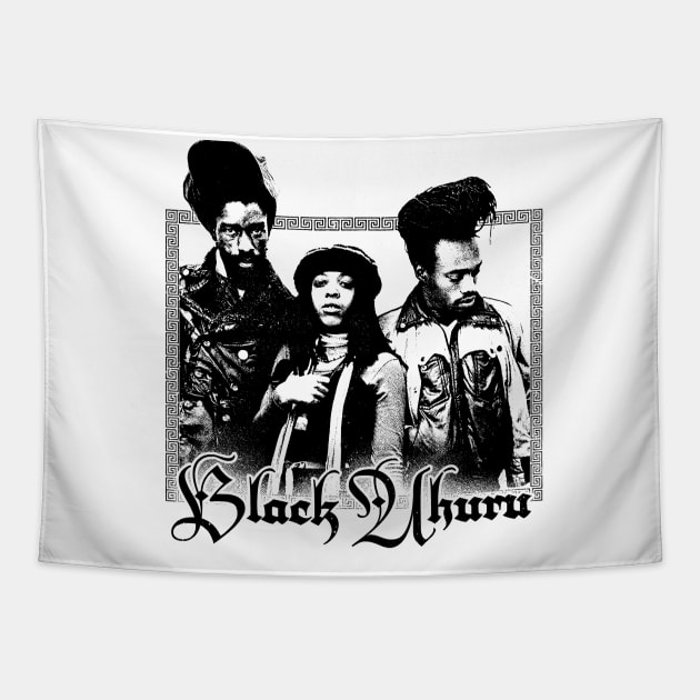 Black Uhuru Tapestry by DankFutura