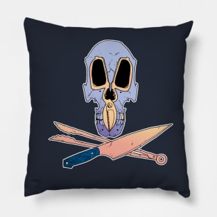 Culinary Skull Pillow