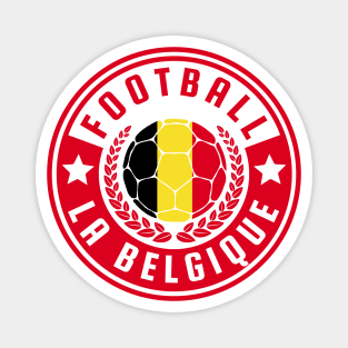 La Belgique Football Magnet