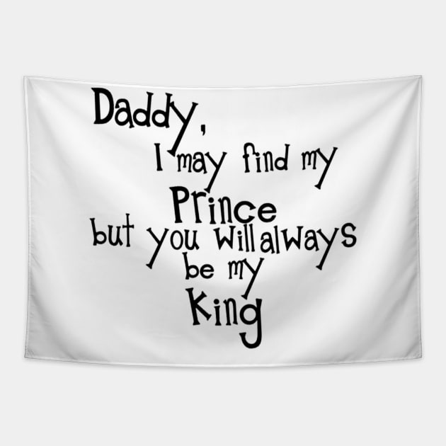 Daddy Quotes Tapestry by Rebo Boss