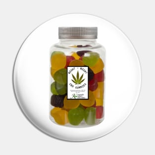 Night Night CBD Gummies Pin