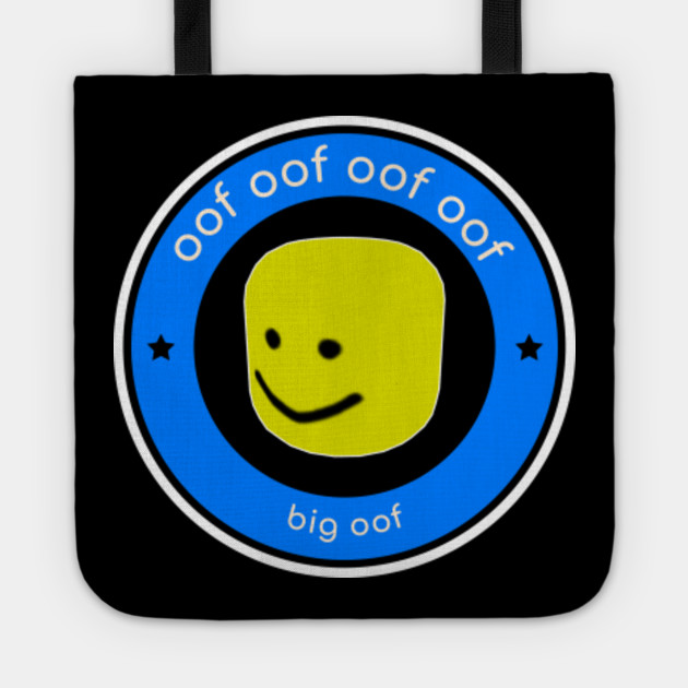 Roblox Big Head Big Oof Noob Meme Roblox Tote Teepublic Au - roblox noob with bighead