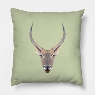 Geometrical waterbuck Pillow