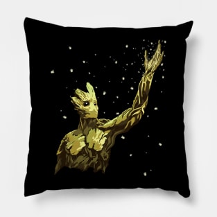 Glowing Groot Pillow