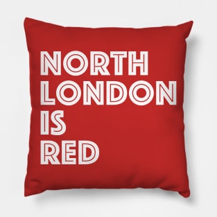 North London Is Red Pillow
