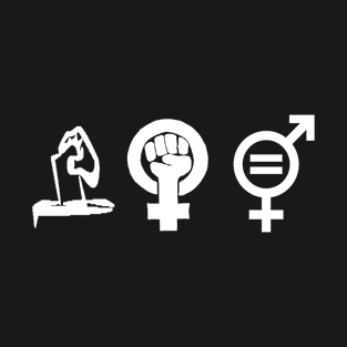 Vote Feminism Equality Symbols T-Shirt