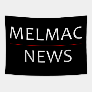 Melmac News Tee Tapestry