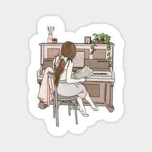 Pianist Magnet