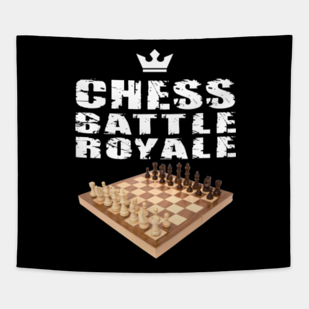 chess battle royale funny shirt gaming streamer tapestry - fortnite is like chess