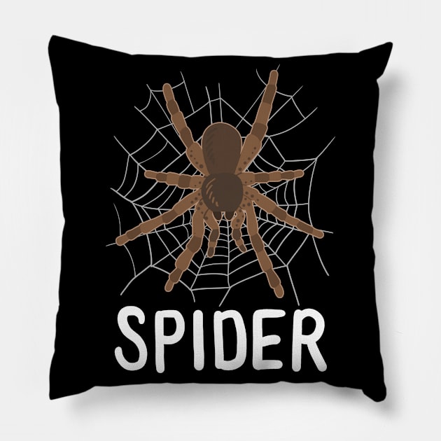 Spider Terrarium Pillow by CreativeGiftShop