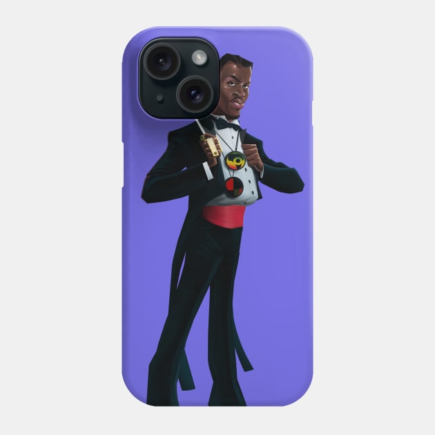 Let your backbone slide Phone Case by Dedos The Nomad