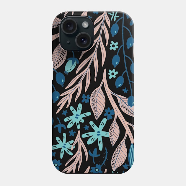 Floral Design Phone Case by Eveline D’souza