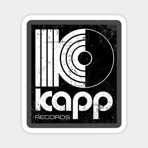Kapp Records Magnet by MindsparkCreative