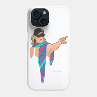 The Scarf on White Background Phone Case