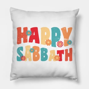 Happy Sabbath Pillow