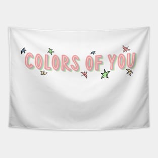 colors of you - leaves Tapestry