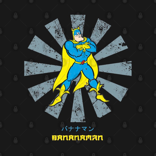 Bananaman Retro Japanese by squids_art