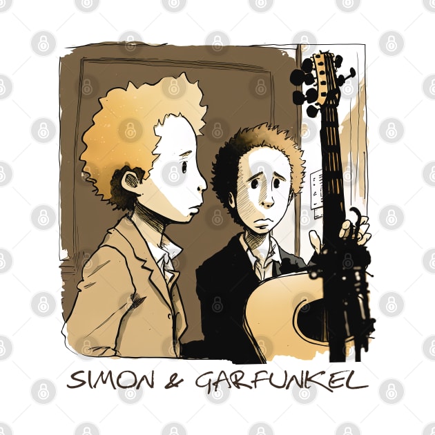 •• Simon & Garfunkel Fan Art •• by unknown_pleasures