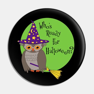 Who's Ready For Halloween? Pin