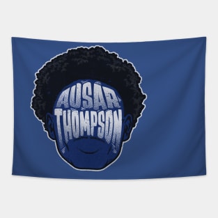 Ausar Thompson Detroit Player Silhouette Tapestry