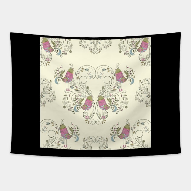 Retro Vintage 203 Tapestry by RainerDesign