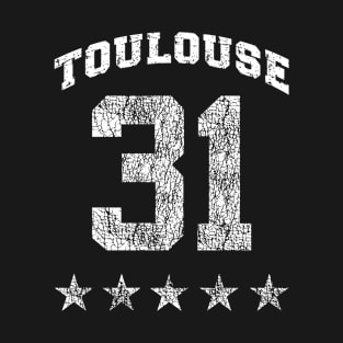 Toulouse 31, 5 Stars, French City T-Shirt