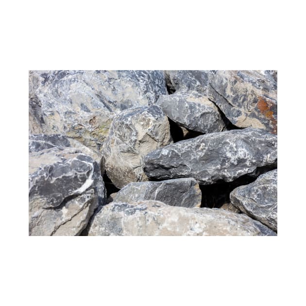 Boulders Stacked On Top Of One Another by textural