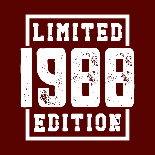 1988 Limited Edition by colorsplash