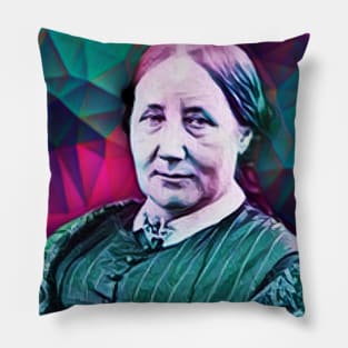 Elizabeth Gaskell Portrait | Elizabeth Gaskell 2 Pillow