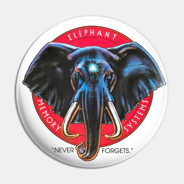 Elephant Memory Systems - #3 Pin by RetroFitted