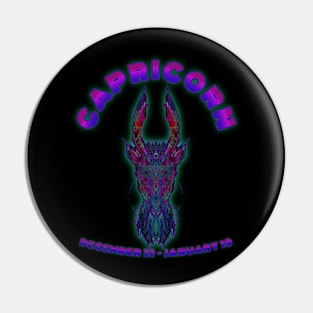 Capricorn 3b Black Pin