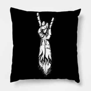 Metal horn Pillow