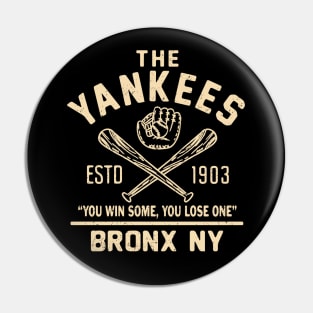 New York Yankees Retro by Buck Tee Pin