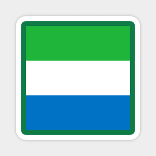 Sierra Leonean flag Magnet