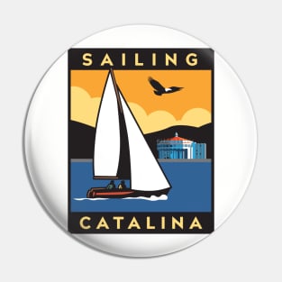 Sailing Catalina Pin