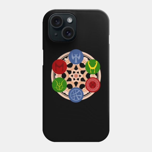 Witch, Warlock, Sorcerer Phone Case by Levi Mote