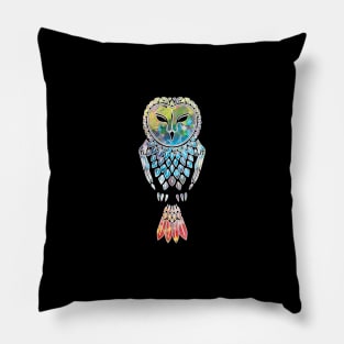 Great owl owl bird t-shirt Pillow