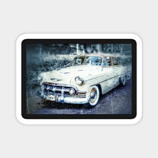 1953 Classic Car Sedan Magnet