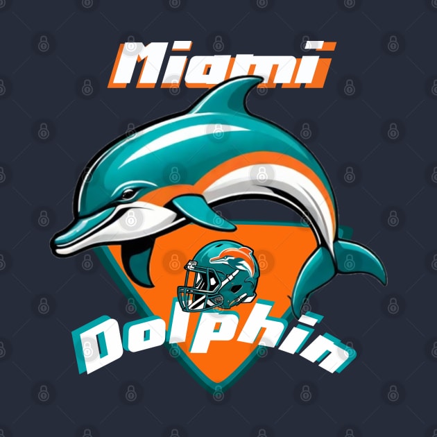 miami dolphins by AOAOCreation