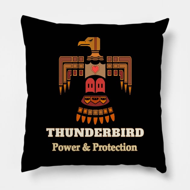 Thunderbird - Power & Protection Pillow by GRiker