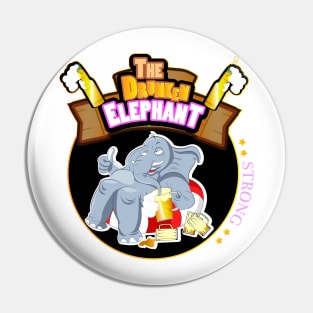 the drunken elephant Pin