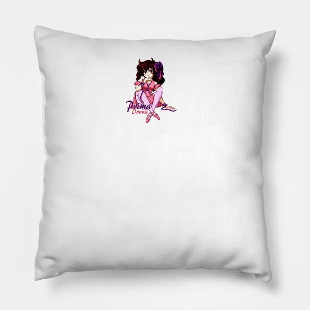 Prima Donna Rue Pillow by amissapanda