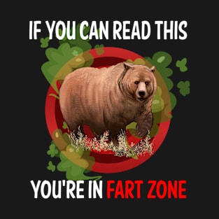 Fart Zone Bear 01 T-Shirt