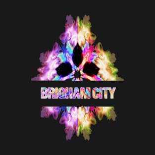 Brigham city Tie Dye Watercolor Gift Souvenir T-Shirt