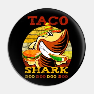 Cinco De Mayo Baby Toddler Taco Shark Pin